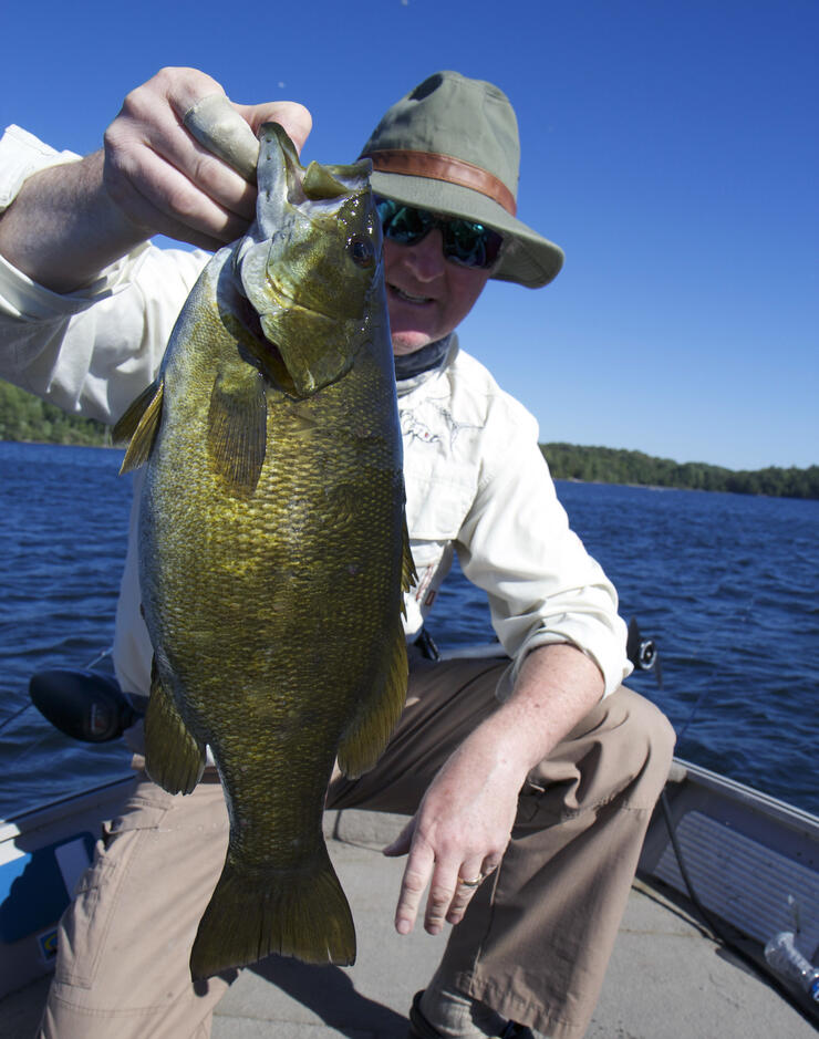 Poppers for smallmouth bass fishing