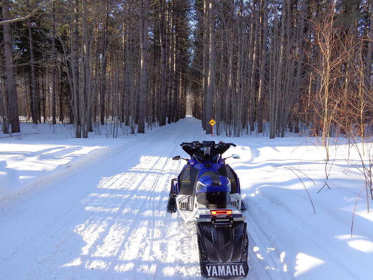 Riverside Snowmobile Club Trails