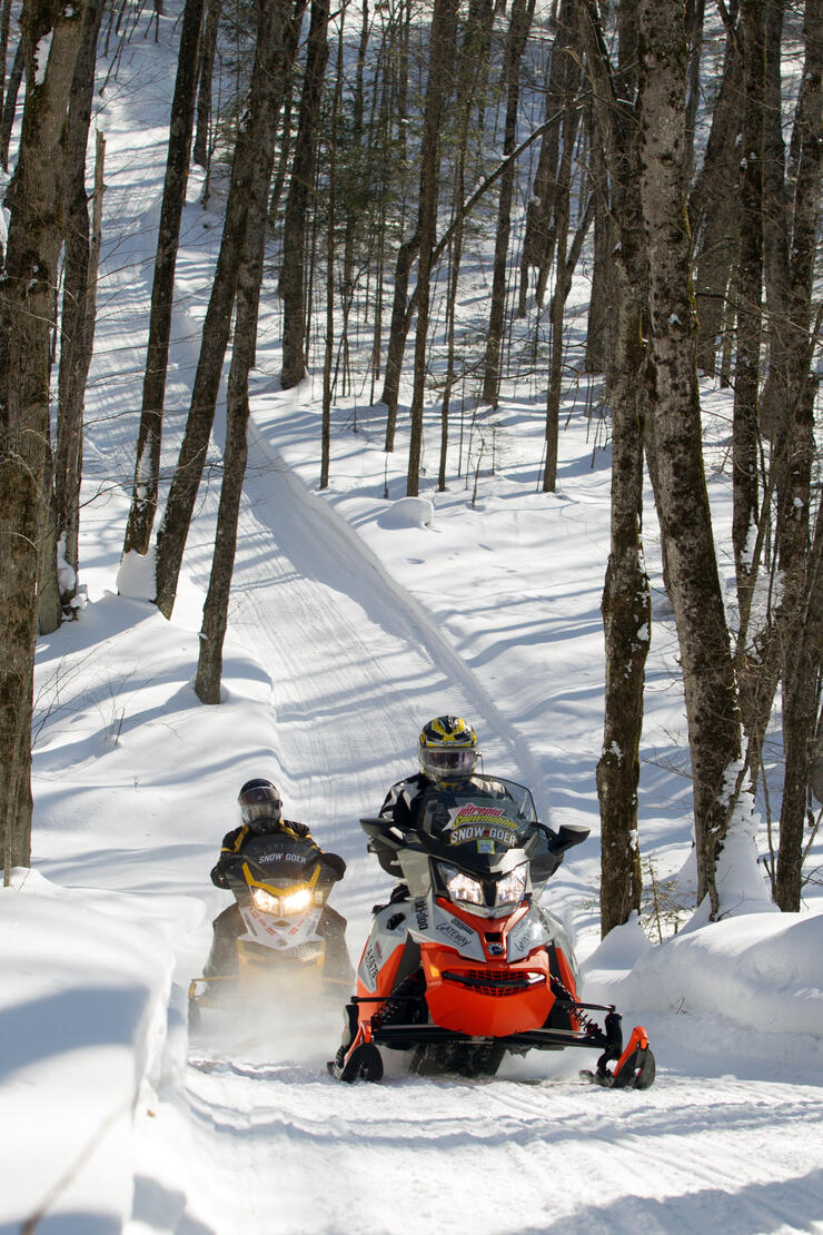 Tips for Riding Ontario's Bon Echo Loop Snowmobile Tour