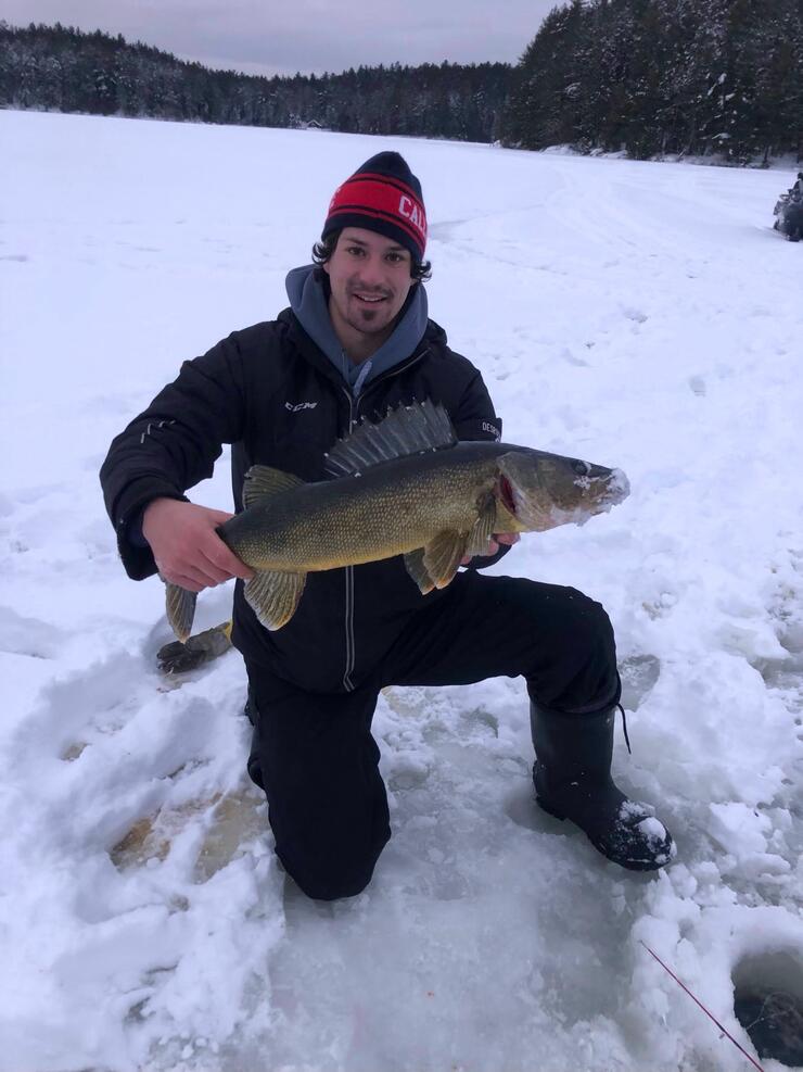 Ice Fishing for Northern Pike in Timmins