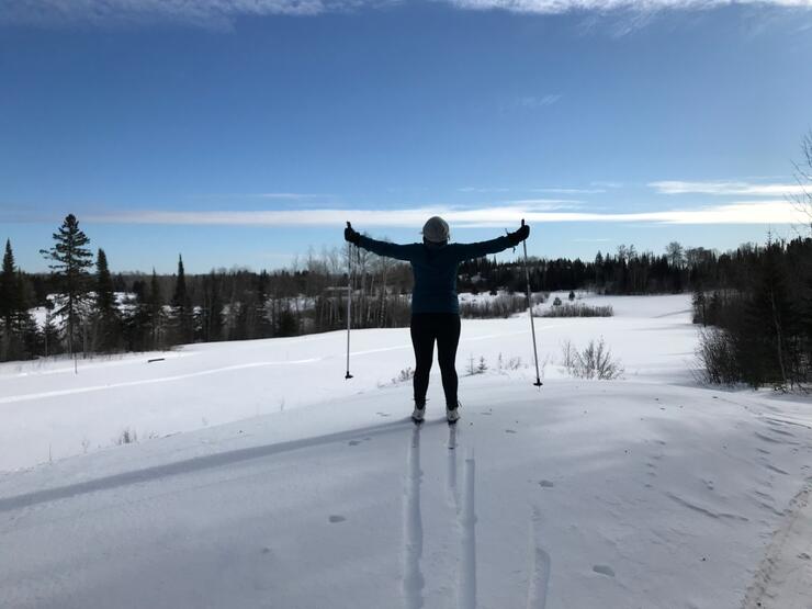 Winter Hiking in Northern Ontario