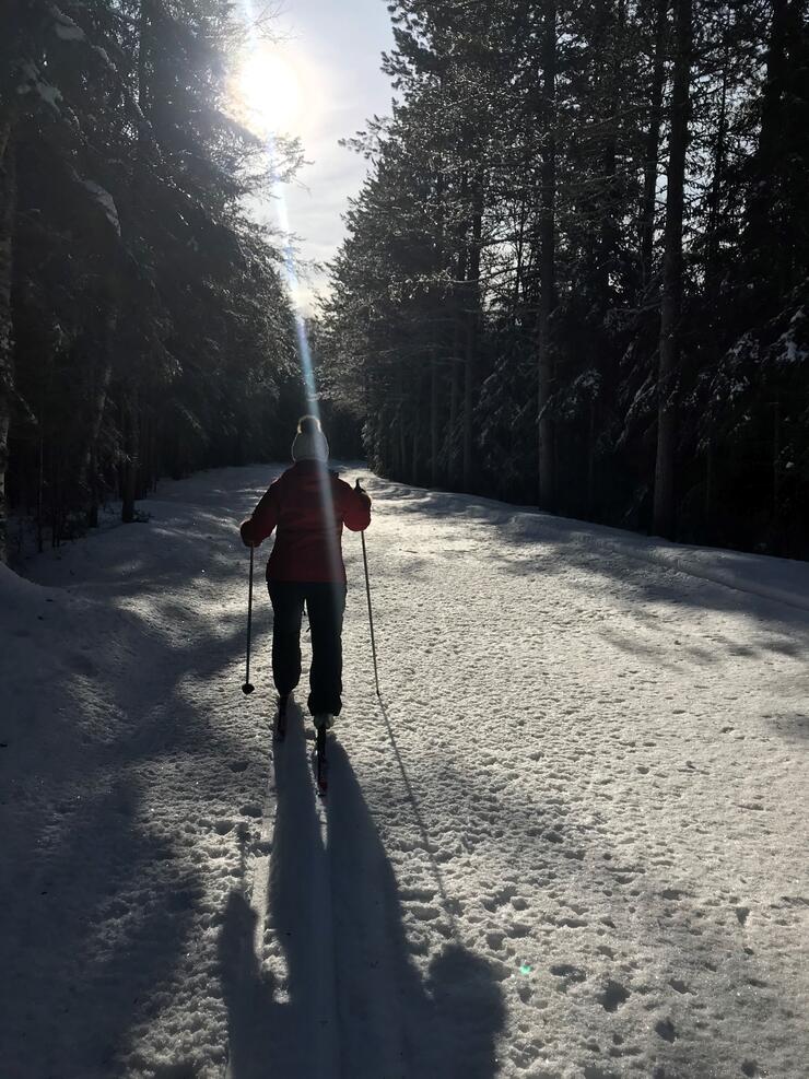 Winter Hiking in Northern Ontario