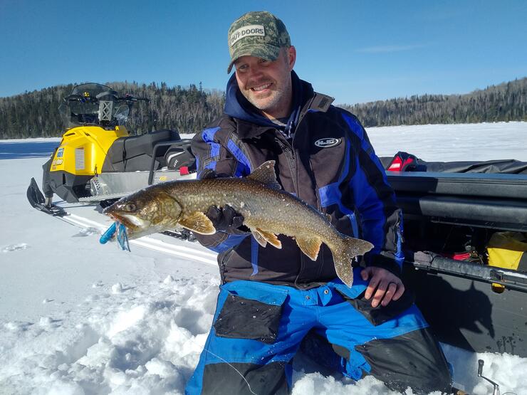 White Perch: Beating Cabin Fever - The Fisherman