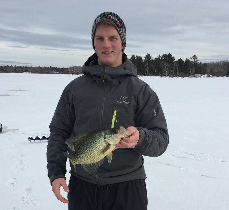 Ice Fishing for Crappie and Bluegill