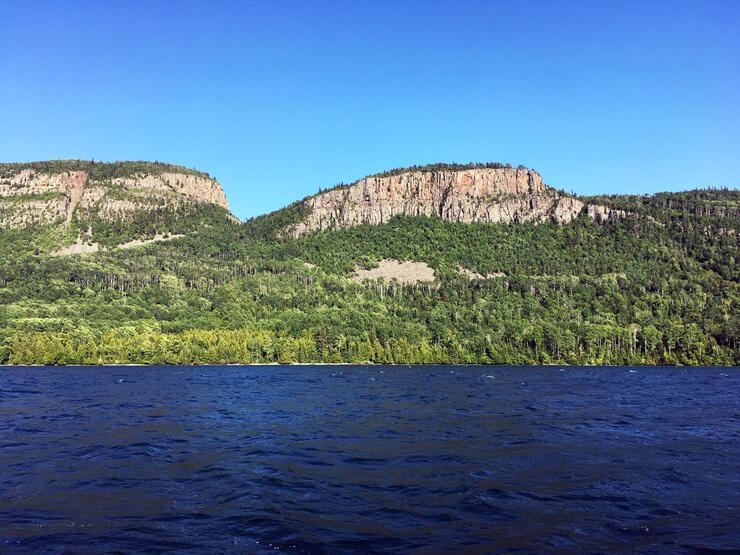 The Sleeping Giant up close