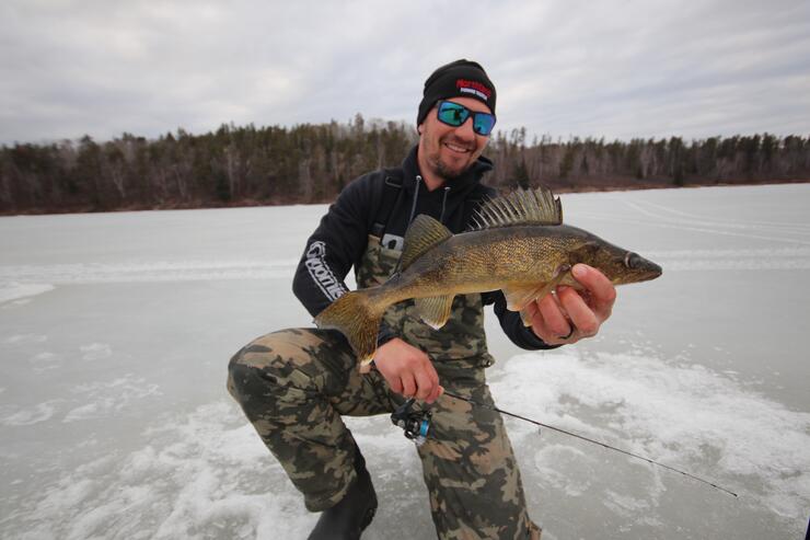 Walleyes%20from%20the%20shallow%20back%20lakes%20will%20often%20be%20darker%20in%20colour Ice Fishing Tips for Walleye