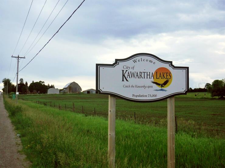 Communities and towns in the Kawartha Lakes including Bobcaygeon