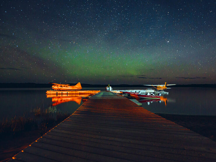 Northern Lights over Thunder Bay