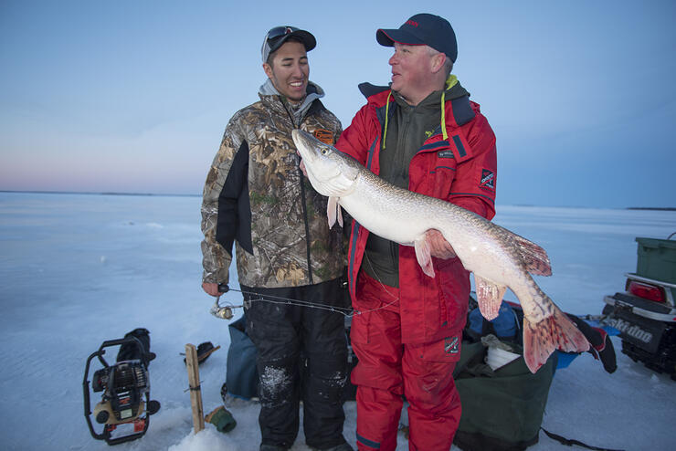 Winter Walleye Ice Fishing on Lake Abitibi | Northern Ontario Travel