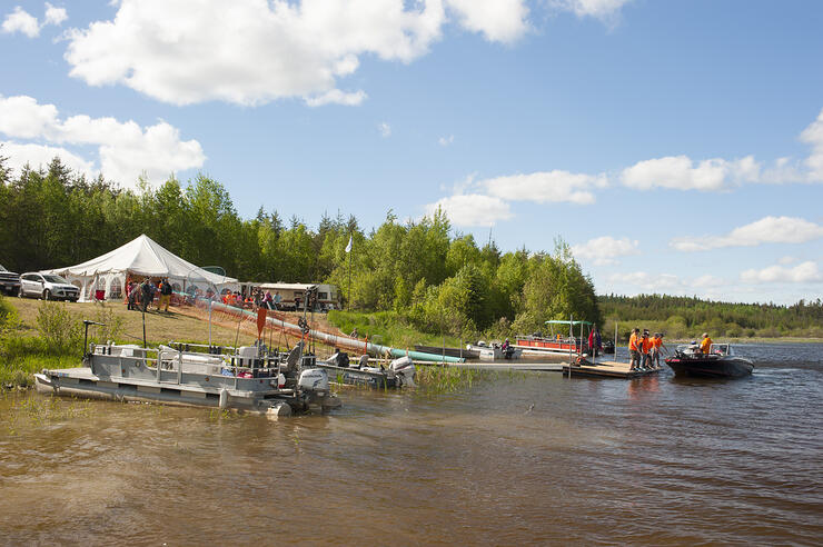 fishing boats