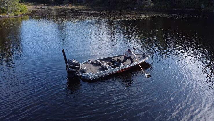 angler fishing boat