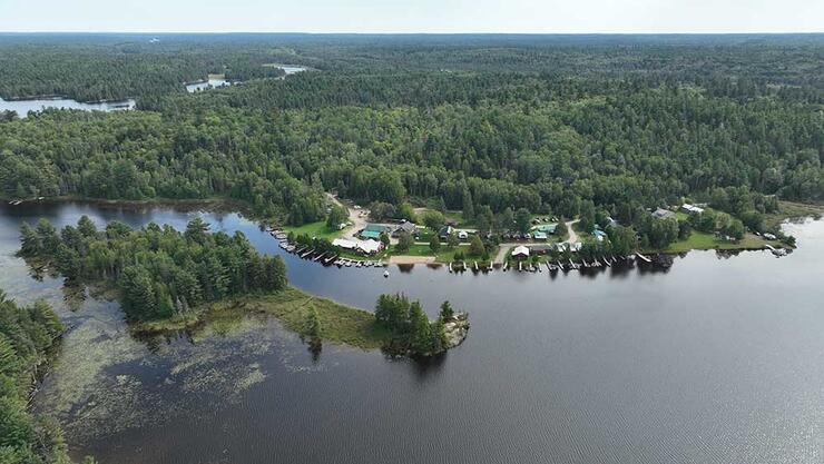 aerial beaverland camp