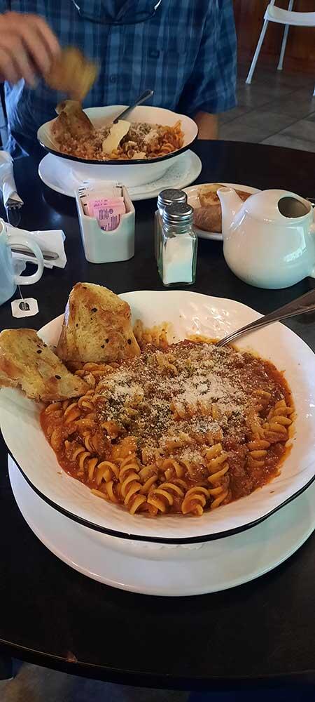 bowl of pasta