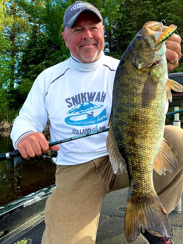 Booth Landing Camping and Cottages: Fishing on Wasi Lake