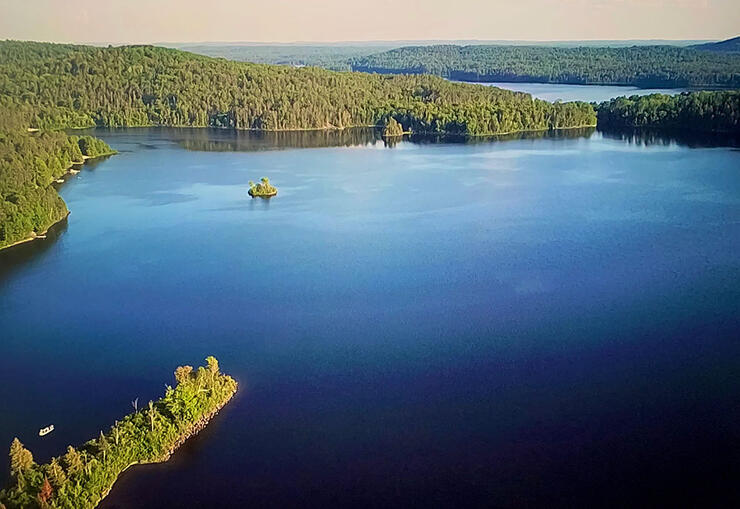 lake talon, northeastern ontario