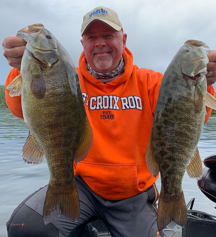 extreme angler karl kalonka smallmouth bass fishing