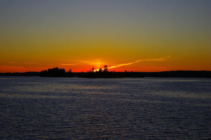 Ontario's Fish Online System  Sunset Country, Ontario, Canada