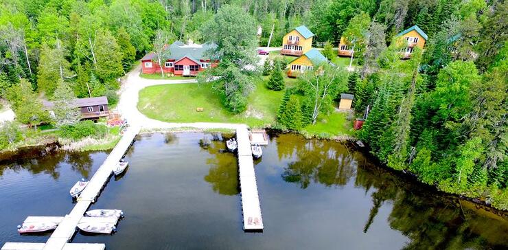 fireside lodge aerial