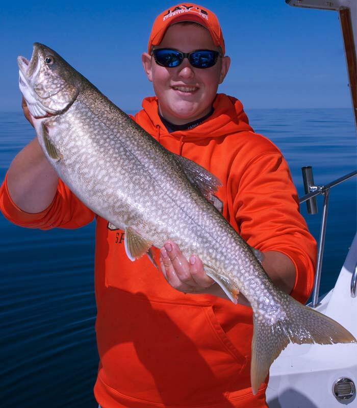 Three (3) Yakima SPIN N GLO Lake Trout Lures