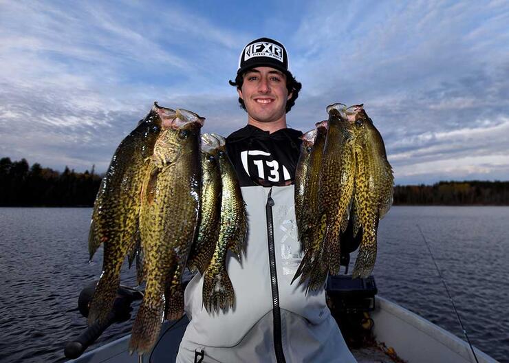 angler holding fish