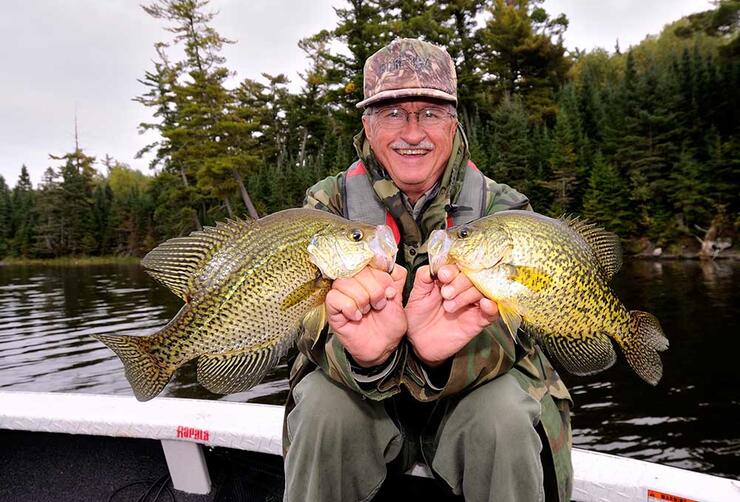 angler holding fish