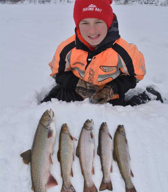 Video: Solo Brook Trout Ice Fishing Mission - SheLovesToFish