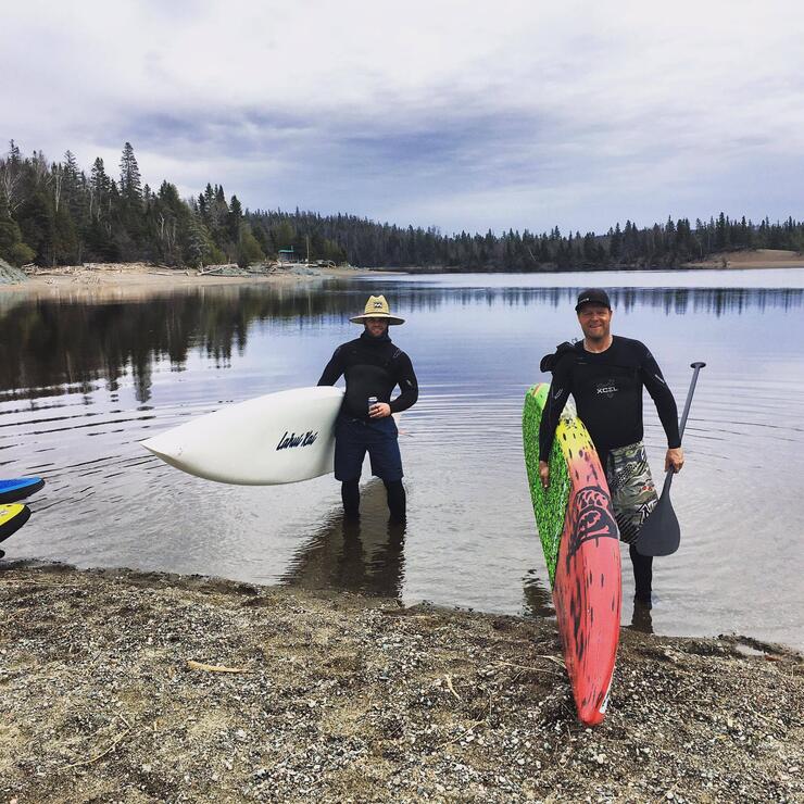 Stand Up Paddleboarding in Thunder Bay