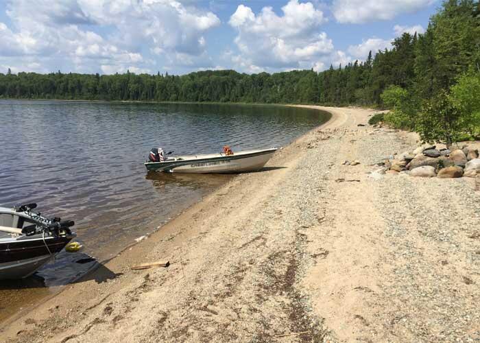 timber edge camps sand beach