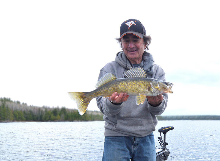 Knock On Wood Walleye  Northern Ontario Travel