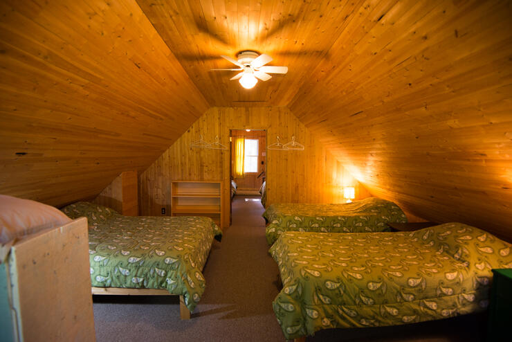 camp conewango interior cottage