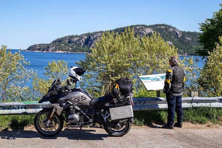 alona bay scenic lookout hwy 17 lake superior