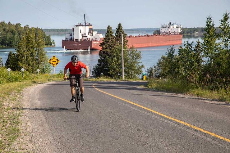 road cycling st joseph island