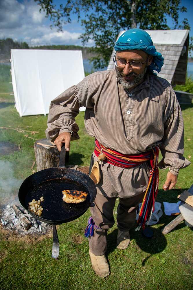 demonstration outdoor cooking
