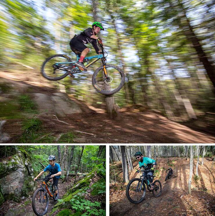 mountain bike trails hiawatha highlands conversation area