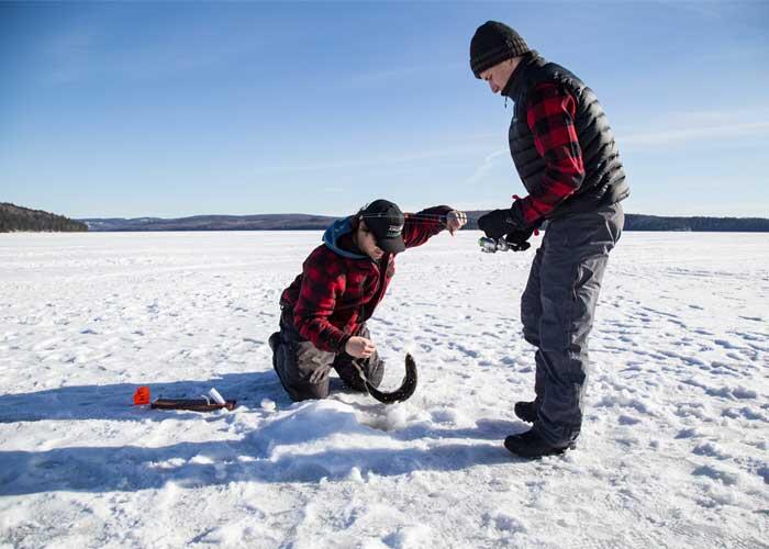 Five Days of Winter in Algoma: Day Four Ice Fishing