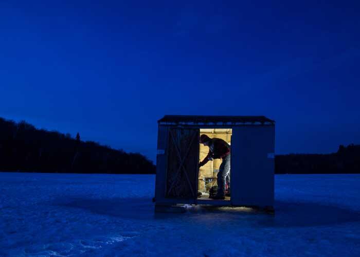 Five Days of Winter in Algoma: Day Four Ice Fishing