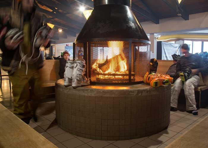 searchmont resort fireplace