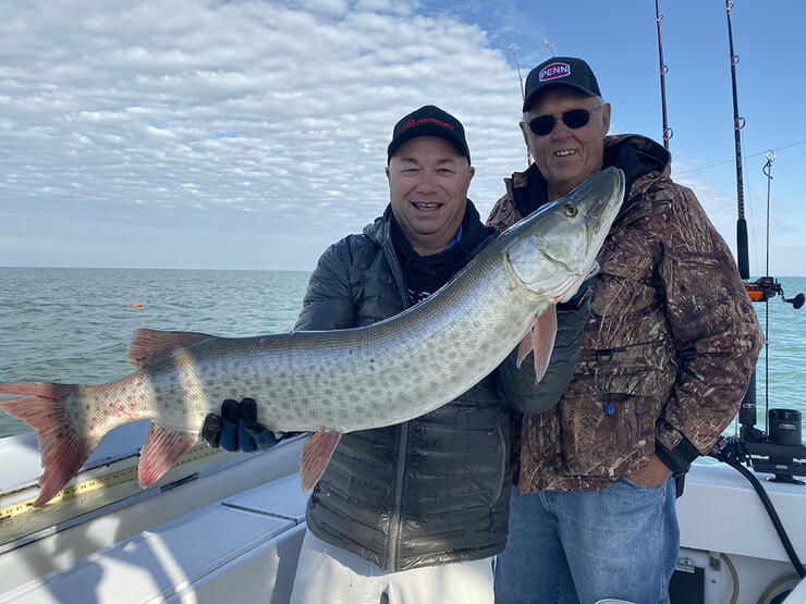 Guided Fishing on Lake St. Clair