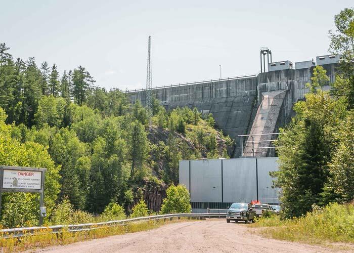 aubrey falls hydro dam