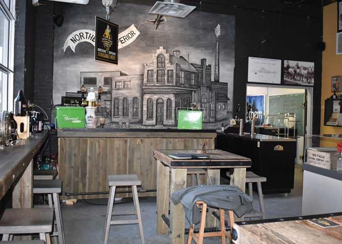 northern breweries tap room