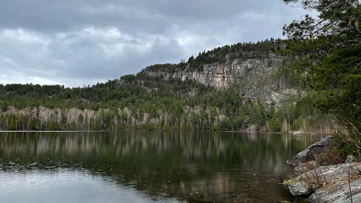 wilderness lake mountains elliot lake