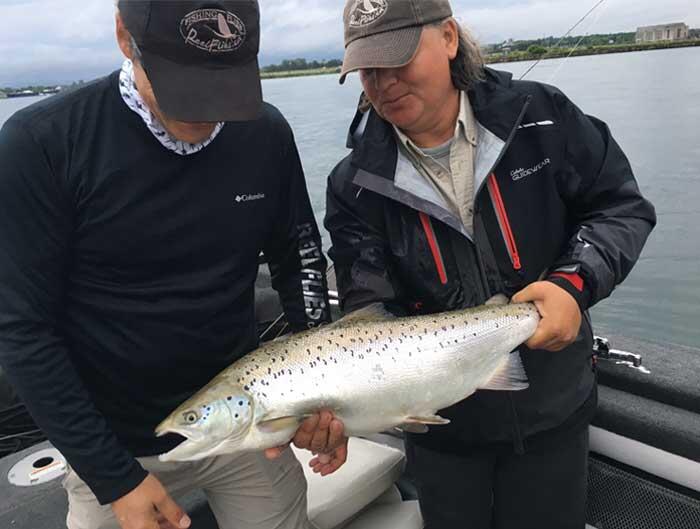john giuliani salmon fishing