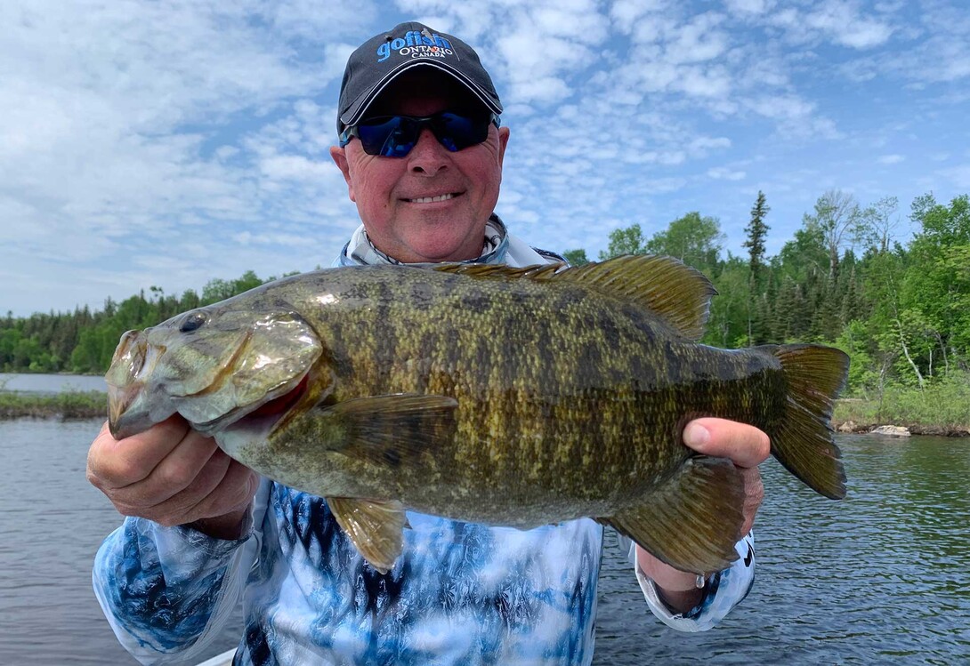 Bass Fishing on Perch Lake