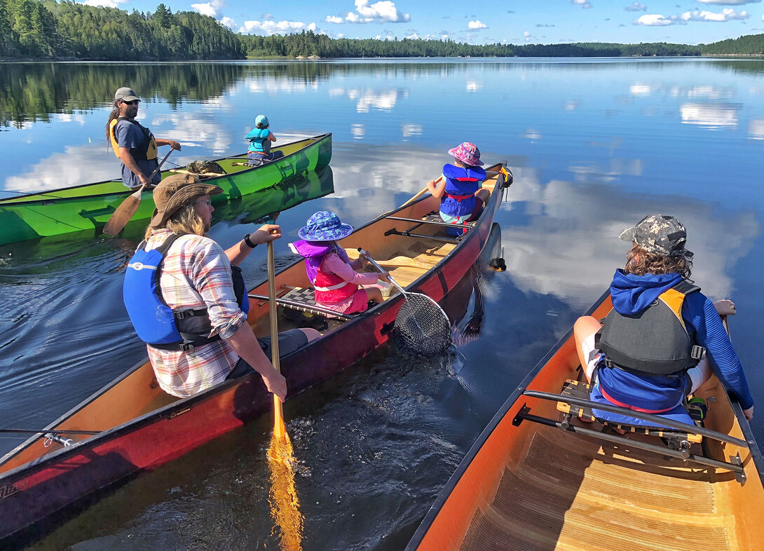 family canoe trips ontario