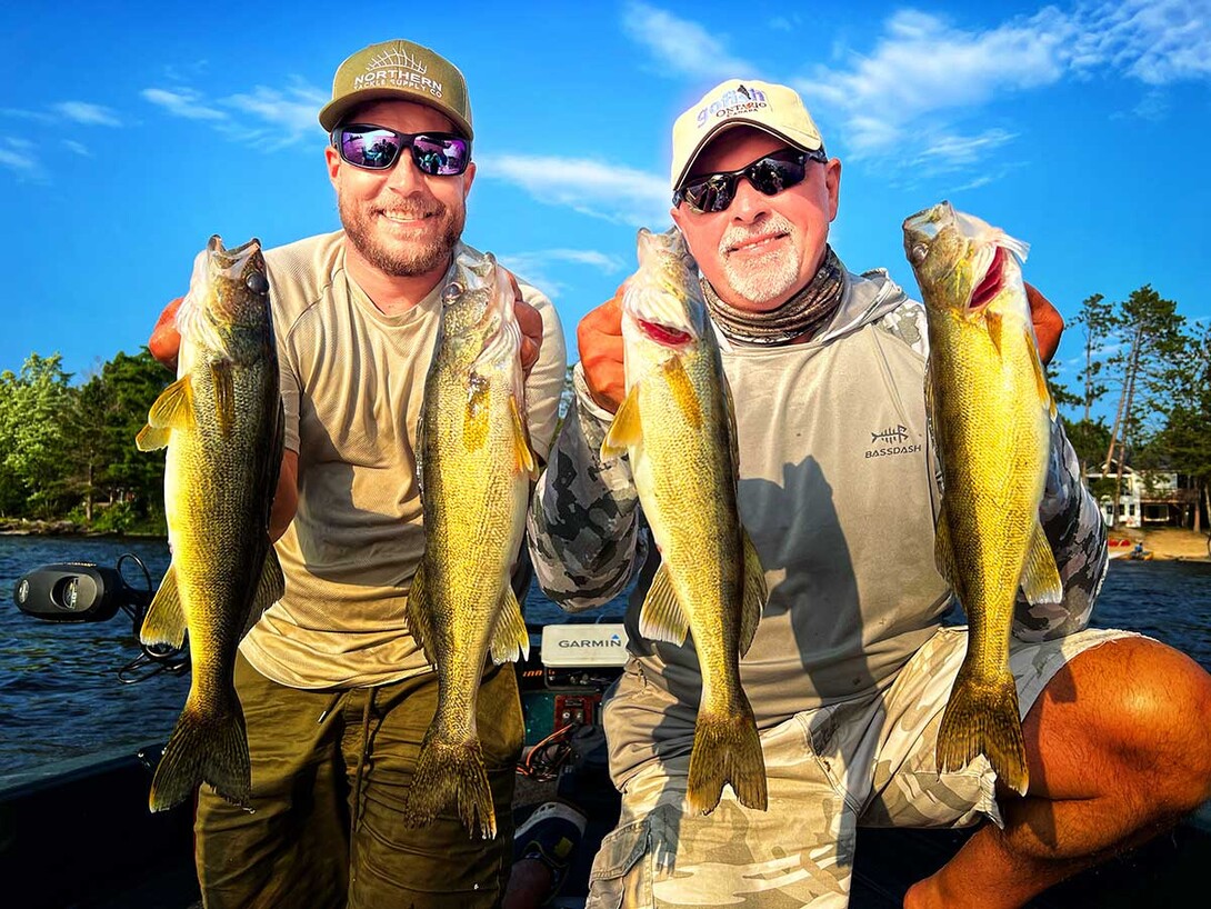 Walleye Fishing Lake Nipissing Sunset Cove