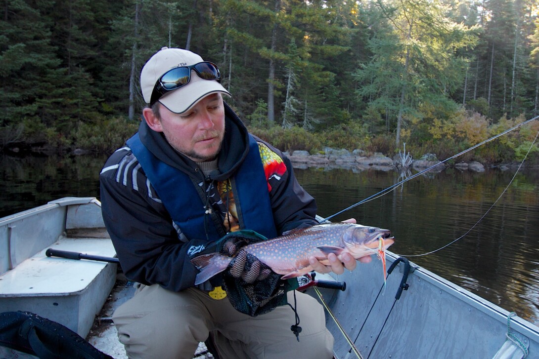 Spring Brook Trout - Colder Than Expected Conditions