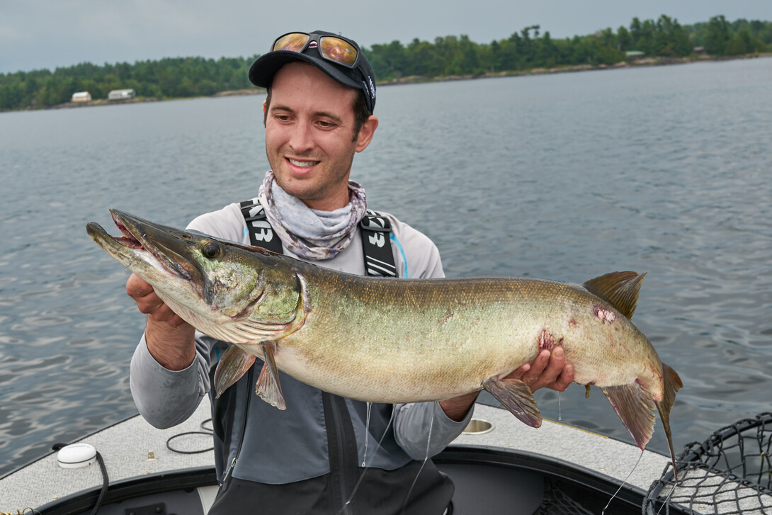 Fishing for French River Musky