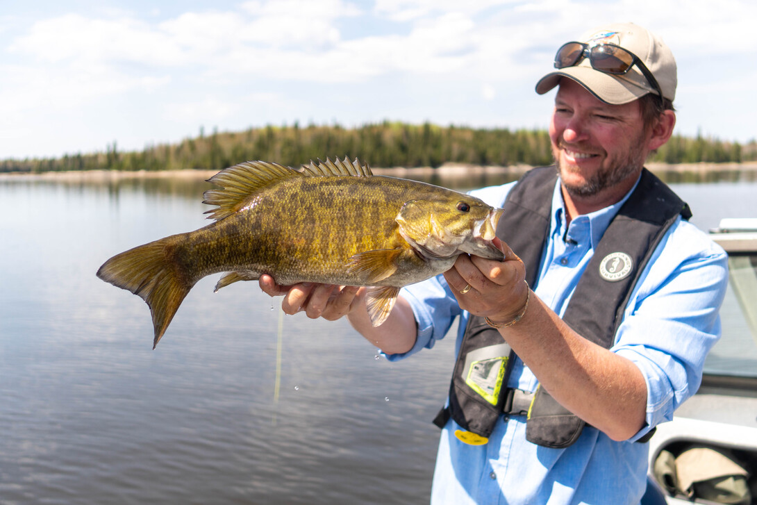 Smallmouth Bass in Sunset Country