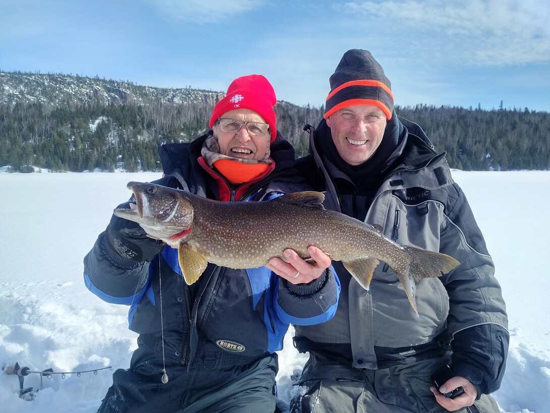 Northern Ontario Ice Fishing in Superior Country