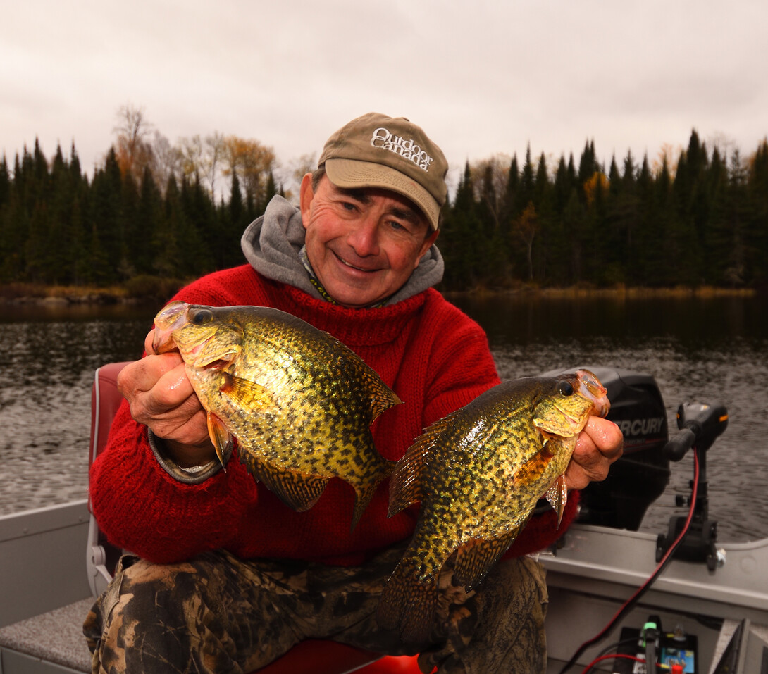 Fall crappie fishing after 3 days of rain 